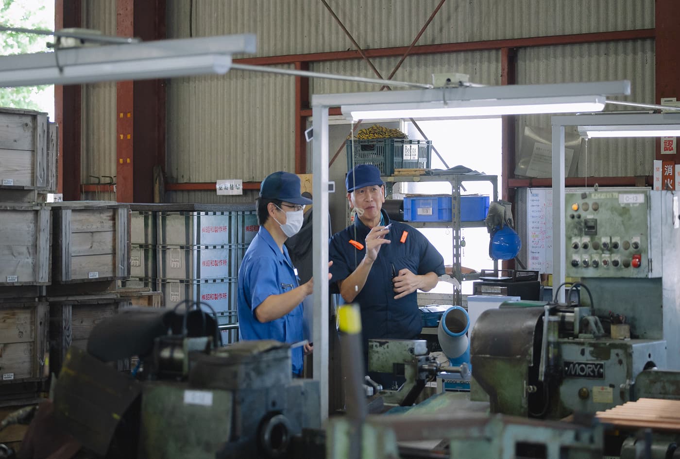 一貫対応の様子