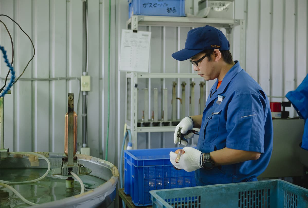 R・T さんの作業風景